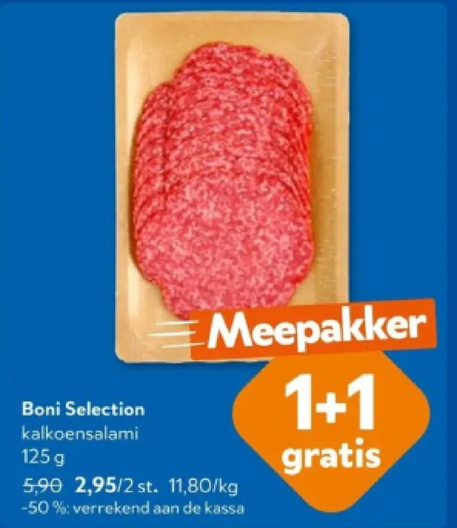 Promotie: Kalkoensalami