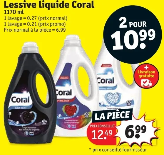 Offre: Lessive liquide