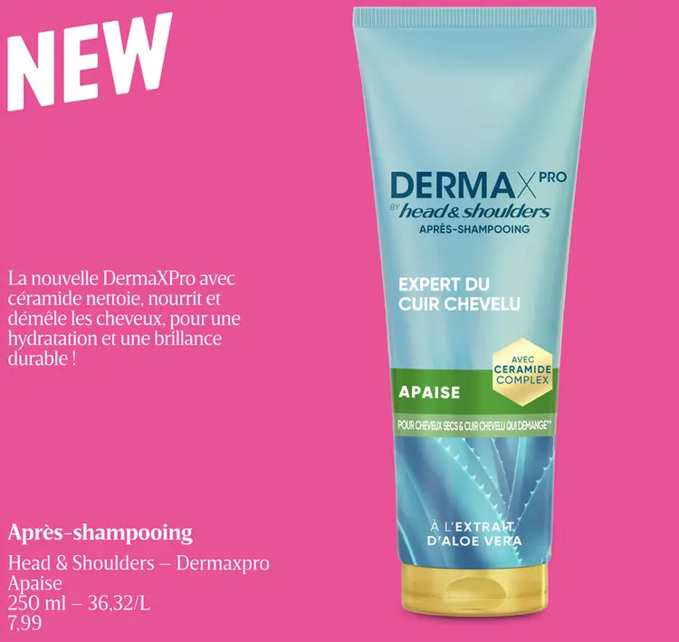 Offre: Après-shampooing Dermaxpro Apaise