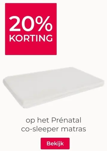 Aanbieding: Co-sleeper matras