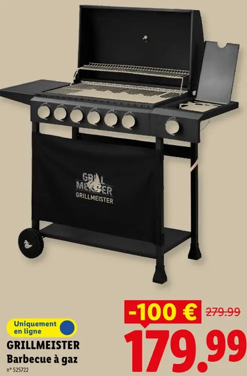 Offre: Barbecue à gaz