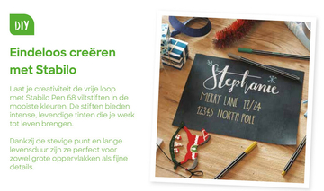 Aanbieding: Stabilo Pen 68 viltstiften