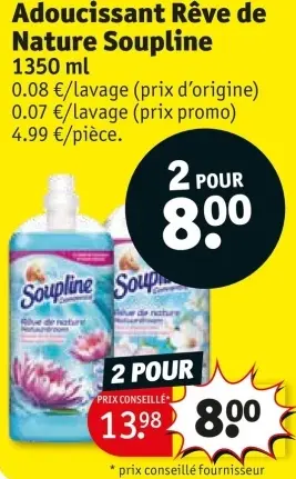 Offre: Adoucissant Rêve de Nature