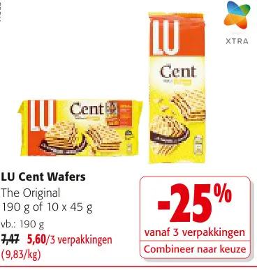 Promotie: Cent Wafers The Original