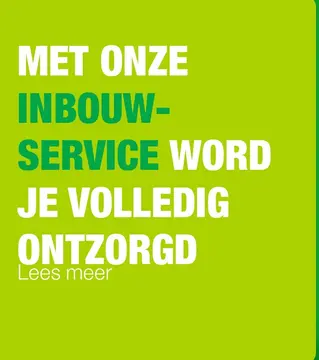 Aanbieding: Inbouw-service