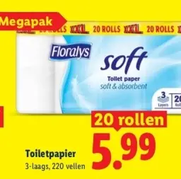 Aanbieding: Toiletpapier