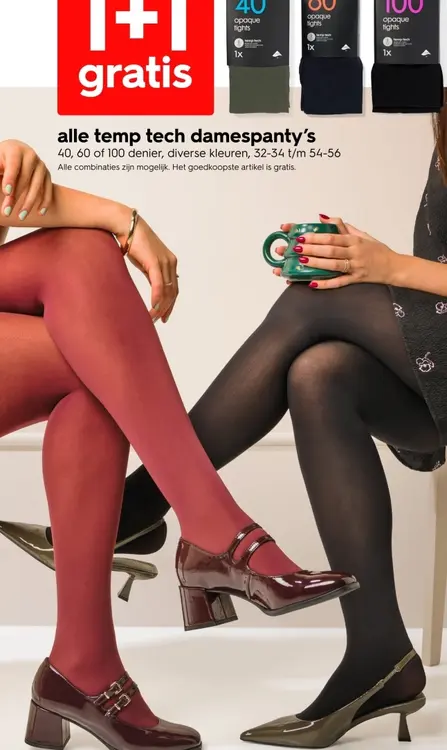 Aanbieding: temp tech damespanty's
