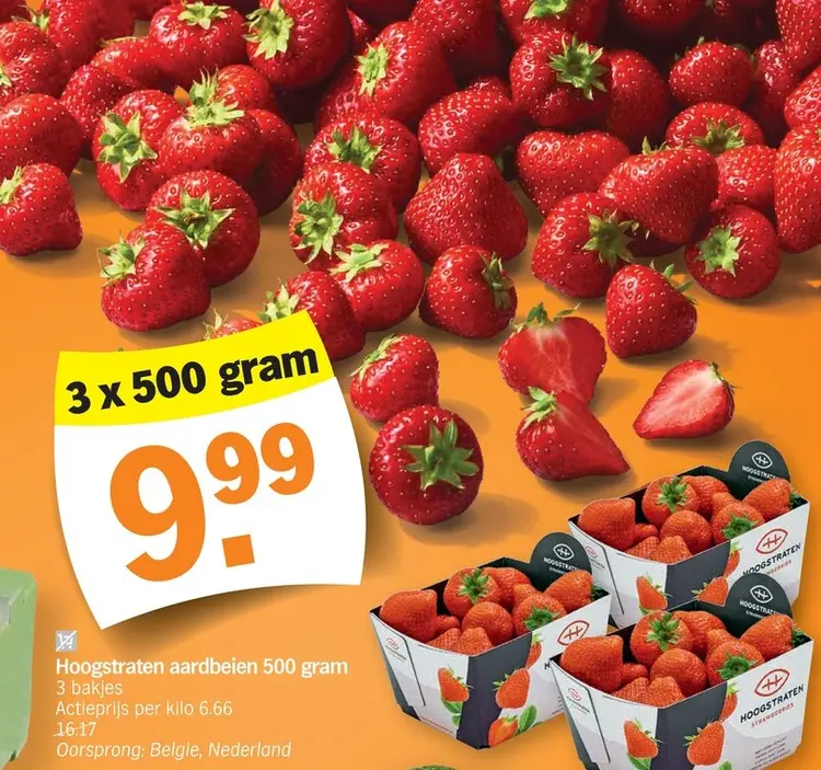 Promotie: Hoogstraten aardbeien