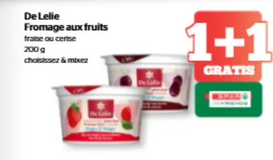 Offre: De Lelie Fromage aux fruits