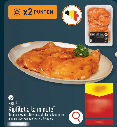 Promotie: Kipfilet à la minute