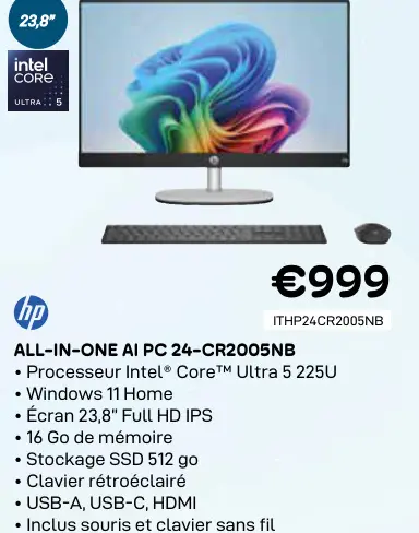 Offre: All-in-one ai pc 24-cr2005nb