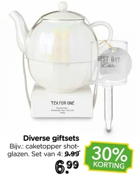 Aanbieding: Diverse giftsets