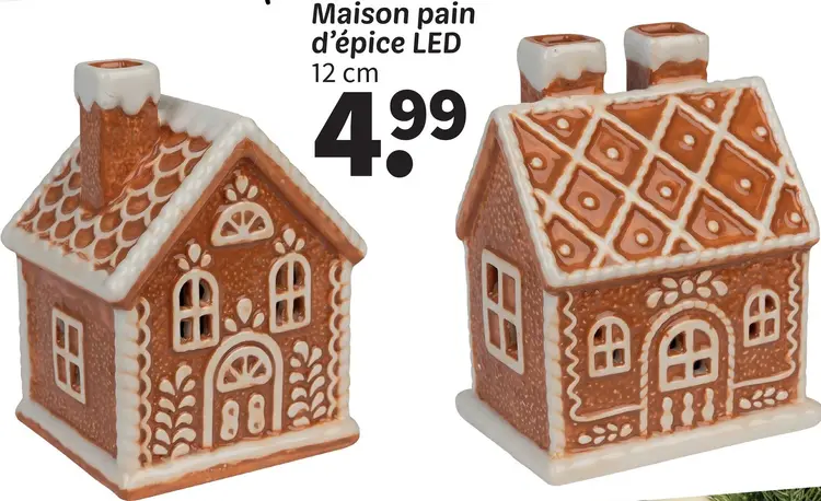 Offre: Maison pain d'épice LED