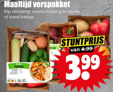 Aanbieding: Maaltijd verspakket