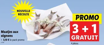 Offre: Maatjes aux oignons