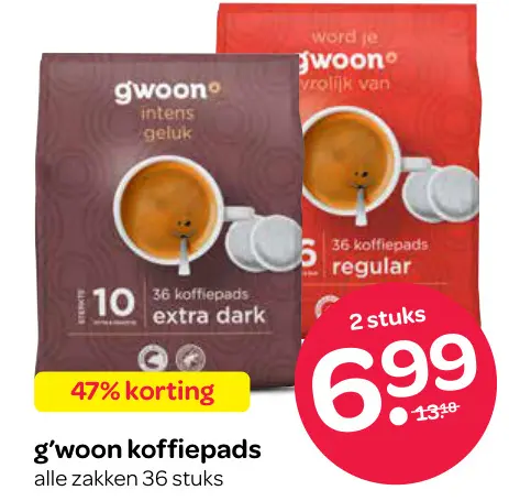Aanbieding: Koffiepads