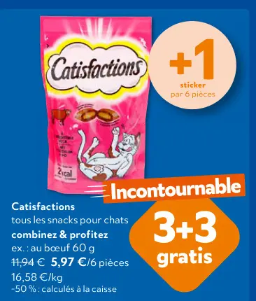 Offre: Catisfactions