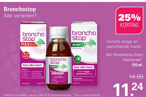 Aanbieding: Bronchostop