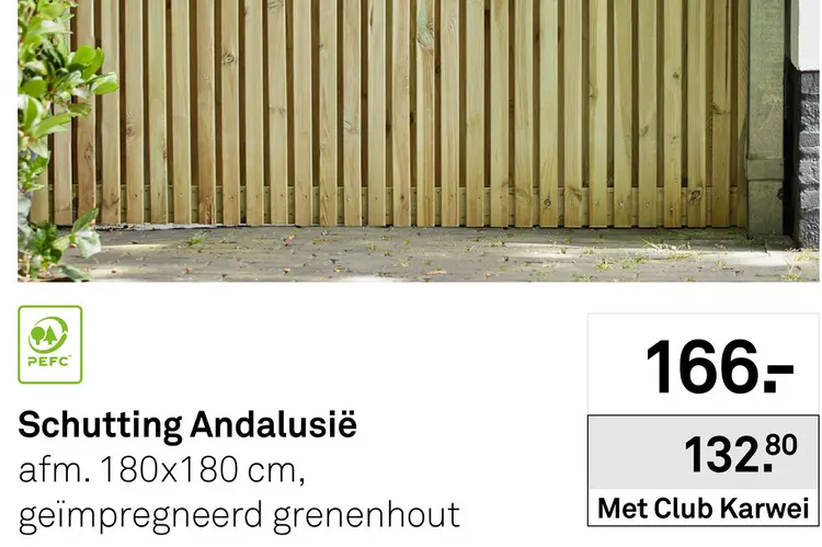 Aanbieding: Schutting Andalusië