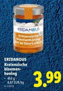 Promotie: Kretenzische bloemenhoning
