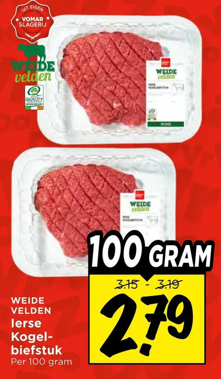 Aanbieding: Ierse Kogelbiefstuk