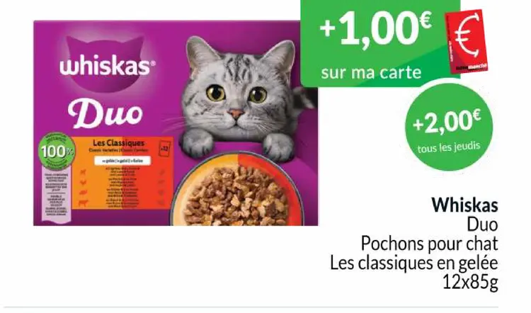 Offre: Pochons pour chat Les classiques en gelée