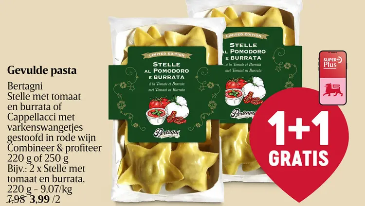 Promotie: Gevulde pasta
