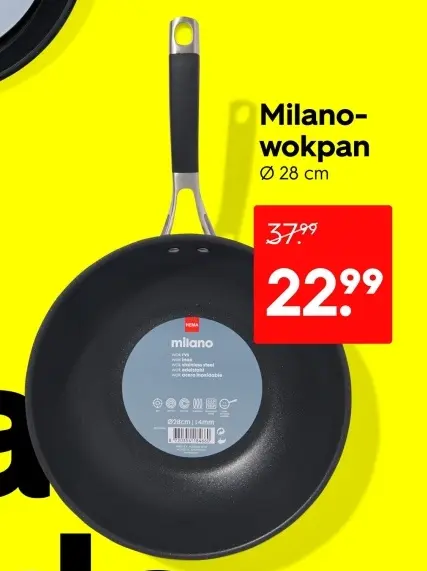 Aanbieding: Milano-wokpan