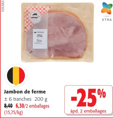 Offre: Jambon de ferme