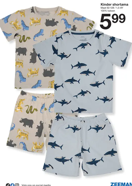 Promotie: Kinder shortama