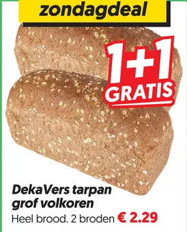 Aanbieding: Tarpan grof volkoren