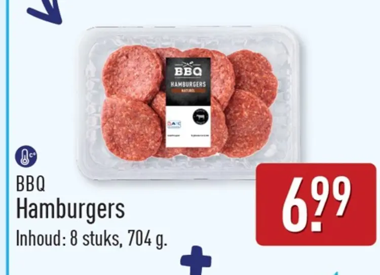 Aanbieding: BBQ Hamburgers