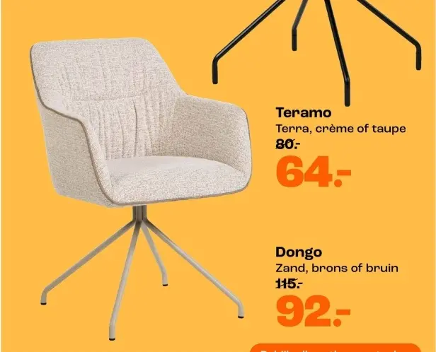 Promotie: Stoel Dungo