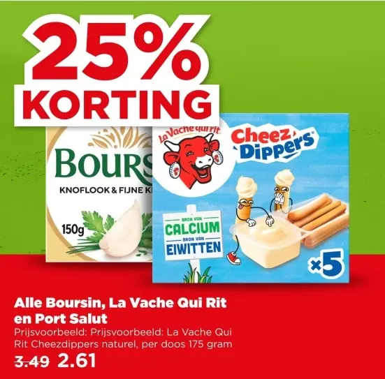 Boursin, La Vache Qui Rit en Port Salut