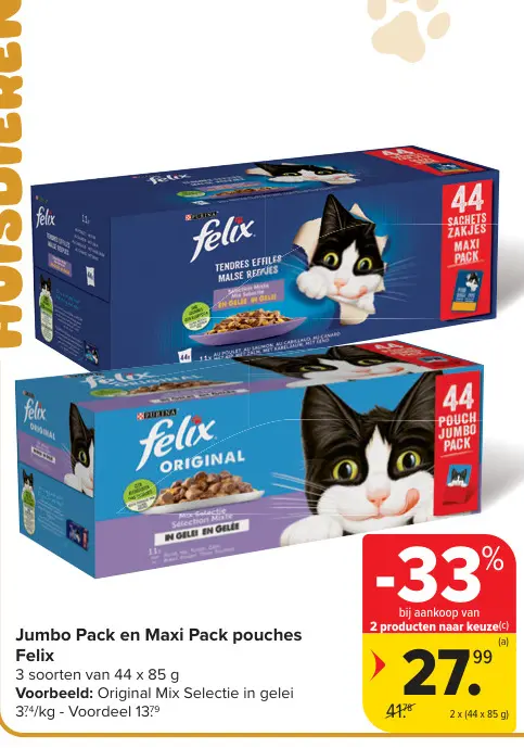 Promotie: Jumbo Pack en Maxi Pack pouches