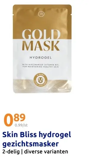 Aanbieding: hydrogel gezichtsmasker