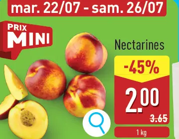 Offre: Nectarines