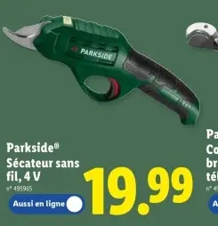 Offre: Sécateur sans fil