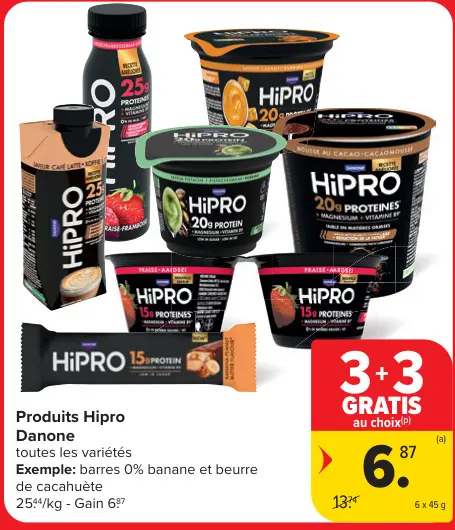 Offre: Produits Hipro