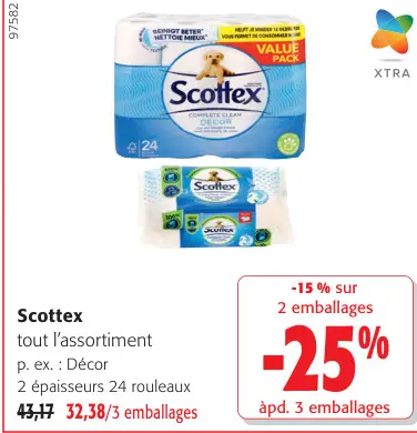 Offre: tout l'assortiment p. ex. : Décor