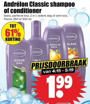 Aanbieding: Classic shampoo of conditioner