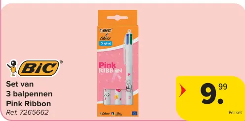 Promotie: Set van 3 balpennen
