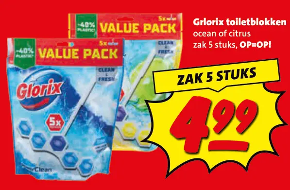 Aanbieding: Toiletblokken