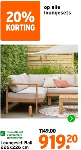 Aanbieding: Alle loungesets