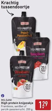 Aanbieding: High protein knijpzakje