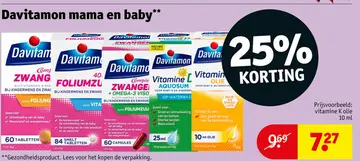 Aanbieding: Davitamon mama en baby
