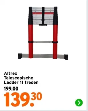 Aanbieding: Telescopische Ladder