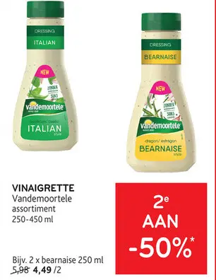 Promotie: Vinaigrette