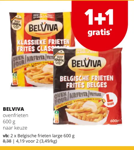 Promotie: ovenfrieten