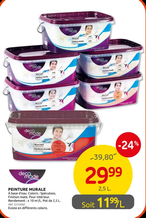 Promotie: Peinture Murale